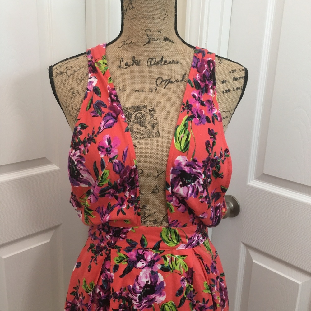 Pins & Needles (Anthropologie) Floral Mini Dress - Picture 3 of 6